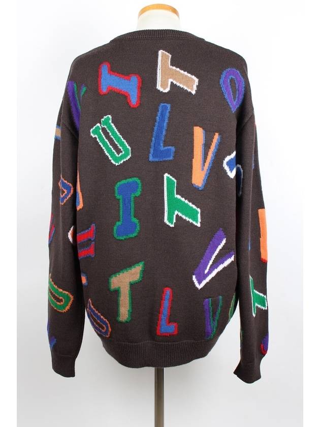 NBA logo lettering knit XL - LOUIS VUITTON - BALAAN 4