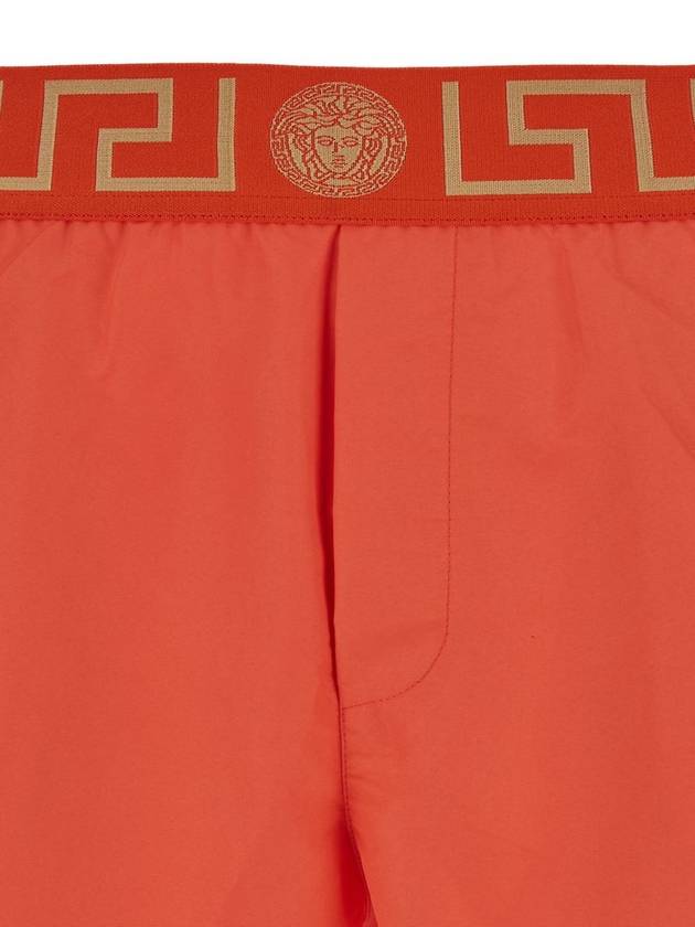 Greca Waistband Swim Shorts ABU010221A11120 - VERSACE - BALAAN 4