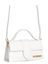 gold logo bambino small cross bag white - JACQUEMUS - BALAAN 3