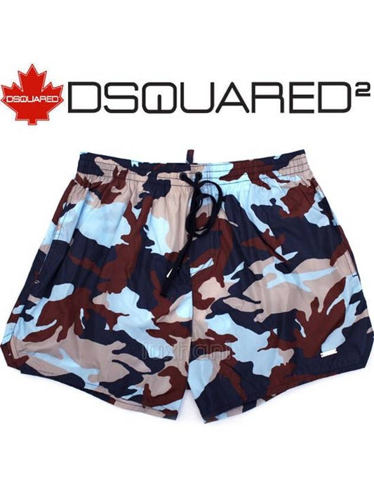 Dsquared spotted swimsuit D7B640020 48 SHORT BOXER - DSQUARED2 - BALAAN 1