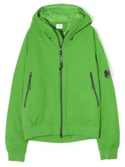 Pro-Tech Ribbed Hooded Jacket Green - CP COMPANY - BALAAN 2