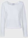 Women Ivy Heartneck Long Sleeve T-Shirt Ivory - MICANE - BALAAN 8