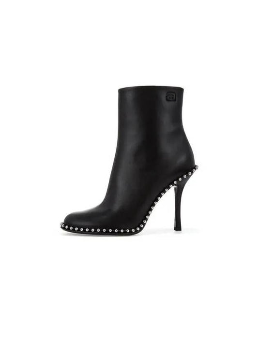 NOVA leather round toe ankle boots black 270592 - ALEXANDER WANG - BALAAN 1