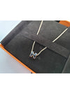 Mini Pop H Pendant Rose Gold & Noir - HERMES - BALAAN 4