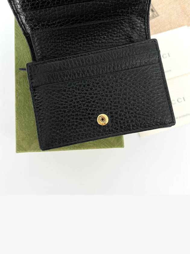 GG Marmont Women s Bicycle Wallet Black 456126 - GUCCI - BALAAN 10