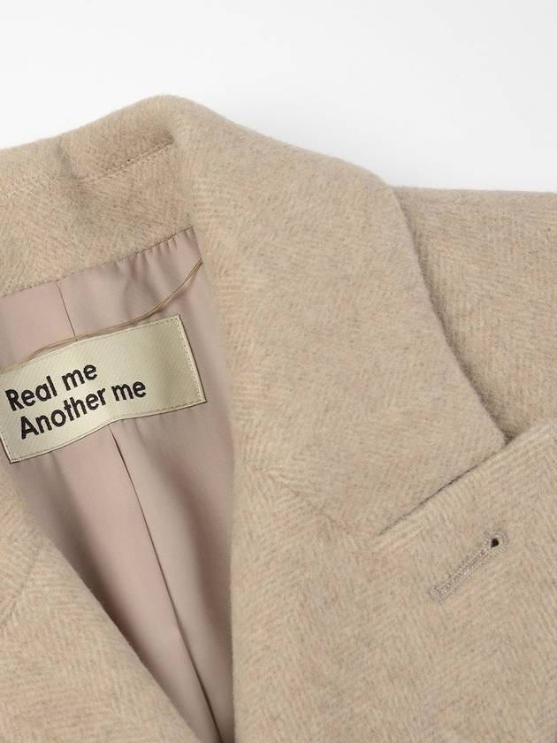 Cape Handmade Peacoat Oatmeal - REAL ME ANOTHER ME - BALAAN 5