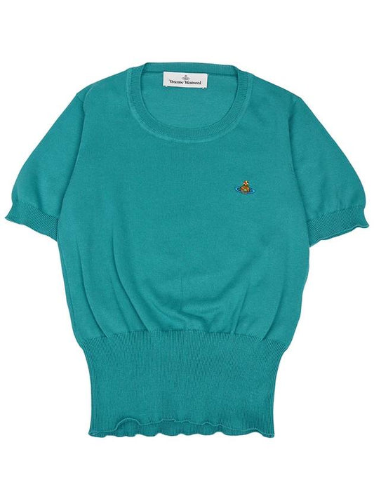 Bea Knit Top Blue - VIVIENNE WESTWOOD - BALAAN 2