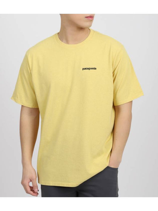 Men P6 Logo Responsible TShirt - PATAGONIA - BALAAN 1