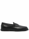 Men's Leather Penny Loafer Black - TOD'S - BALAAN 8