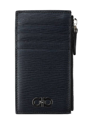 Men s zipper card wallet 66 0805 DEEP OCEAN 0751736 - SALVATORE FERRAGAMO - BALAAN 1