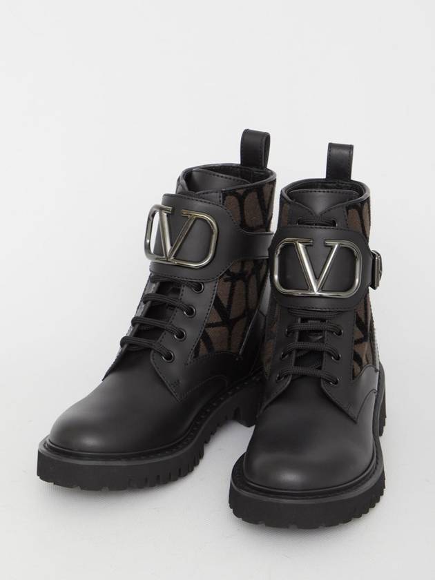 23 fw V logo signature combat boots 3W2S0Q03HQZU02 B0020567586 - VALENTINO - BALAAN 6