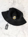 Classic Dot Bucket Hat Black - STUSSY - BALAAN 4