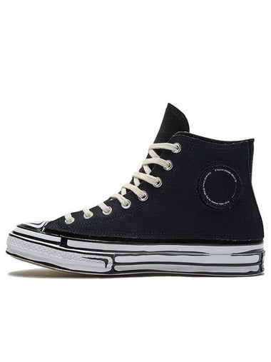 Joshua Vides Chuck Taylor All Star 70s High Top Sneakers Black - CONVERSE - BALAAN 1