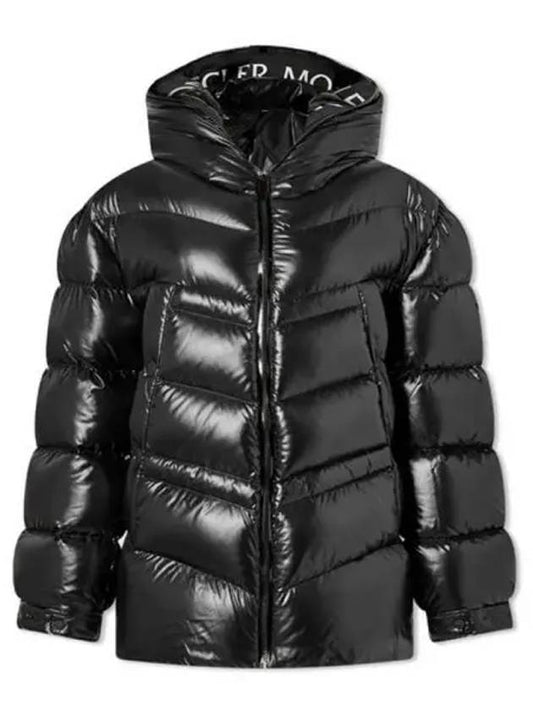 1A00022 68950 999 CLAIR Claire logo down hood padding black women s TJ 271543 - MONCLER - BALAAN 1