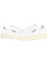 Medalist Goatskin Low Top Sneakers White - AUTRY - BALAAN 3