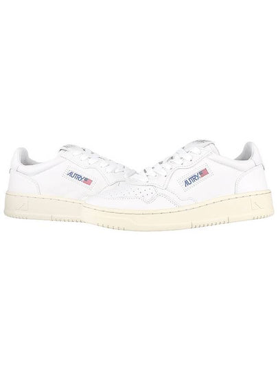 Medalist Goatskin Low Top Sneakers White - AUTRY - BALAAN 2