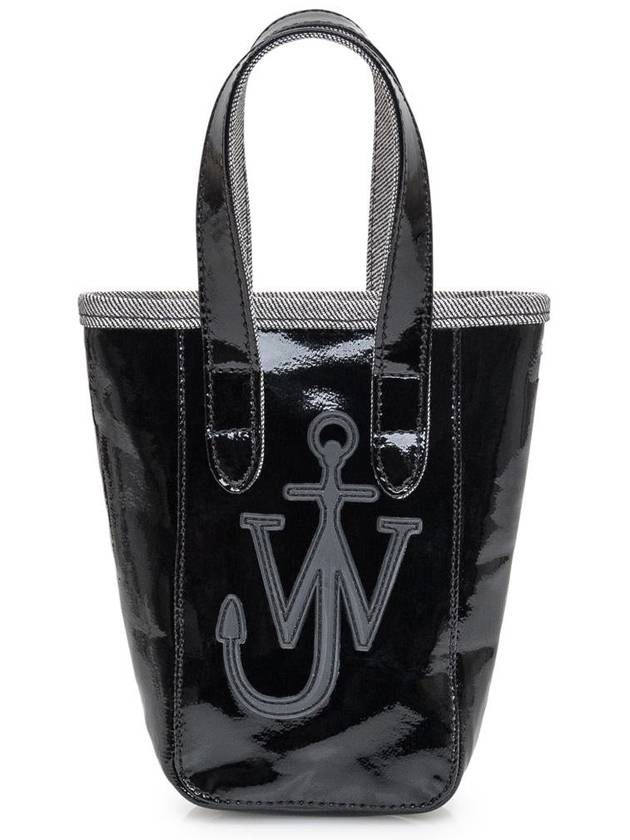 Anchor Patch Mini Belt Tote Bag Black - JW ANDERSON - BALAAN 2