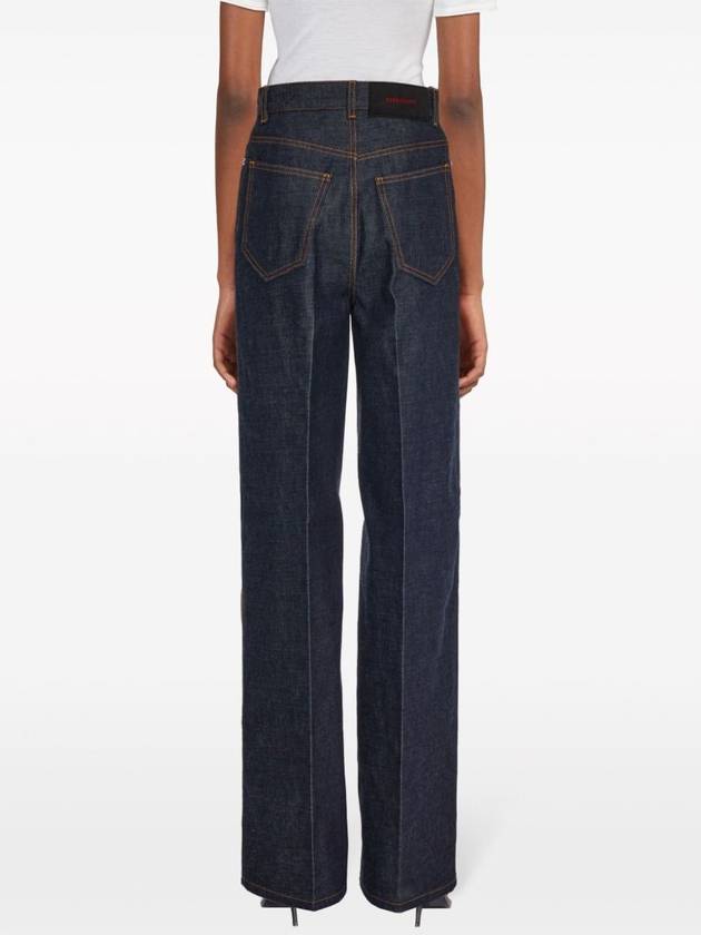 Ferragamo Trousers Denim - SALVATORE FERRAGAMO - BALAAN 4