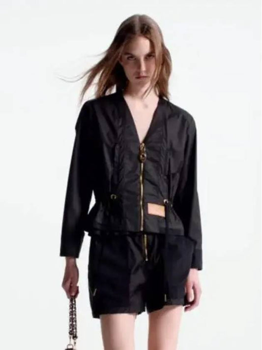 peplum waist ripstop jacket boutique 1ABTHG - LOUIS VUITTON - BALAAN 2