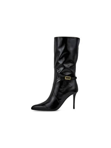 WOMEN DECADENCE Buckle Boots Black - GIUSEPPE ZANOTTI - BALAAN 1