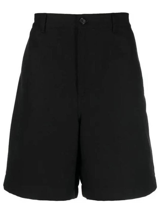 Studios Pink Label Regular Fit Shorts Black - ACNE STUDIOS - BALAAN.