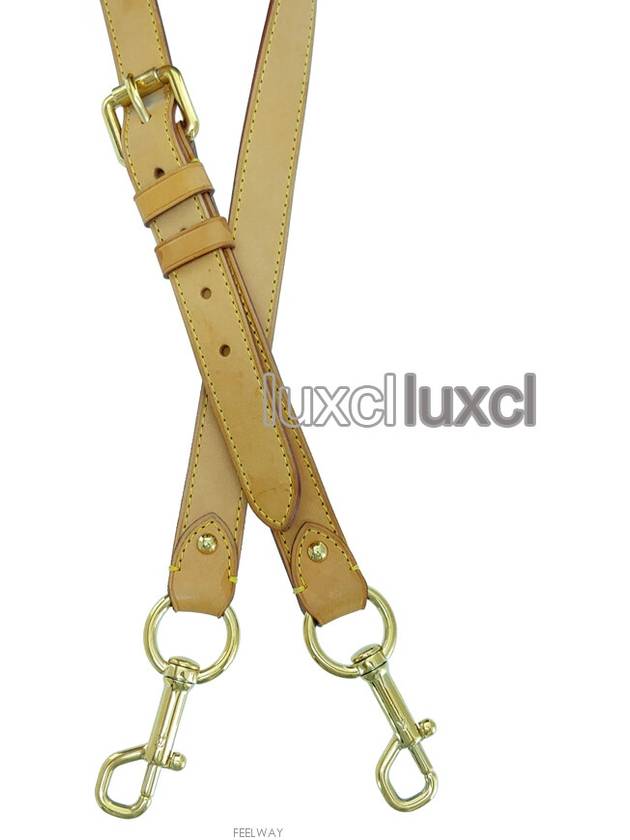 Leather shoulder strap 2 4 x 100cm - LOUIS VUITTON - BALAAN 3