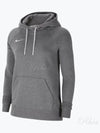 Women's Fleece Park 20 Pullover Hoodie Grey - NIKE - BALAAN 2