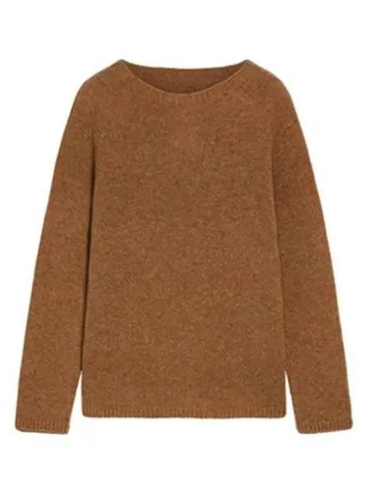 Georg Sweater Wool Cashmere Nylon Blend Camel Brown S 93660823600 003 270087 - MAX MARA - BALAAN 1