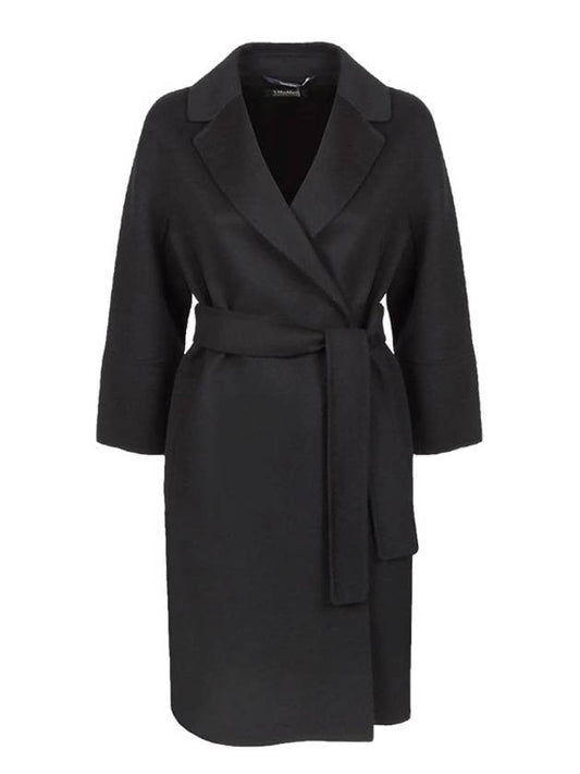 Women's Arona Wool Coat Black - MAX MARA - BALAAN 1