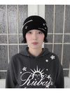 Hand Stitched Beanie BLACK Women s - RUBATI - BALAAN 3