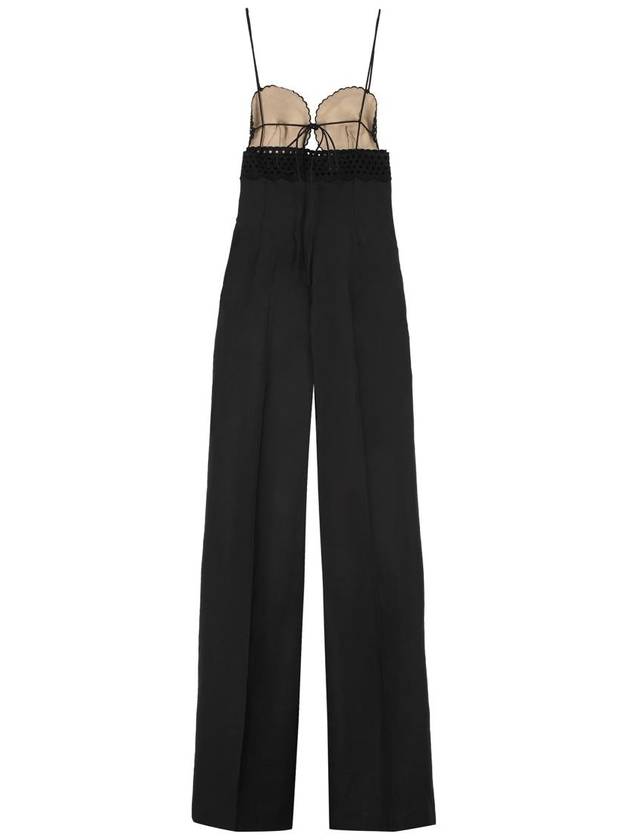 Jumpsuit 6100303BU304 1000 BLACK - STELLA MCCARTNEY - BALAAN 3