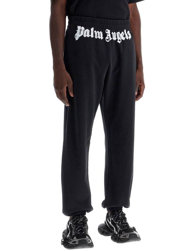 logo print joggers with seven - PALM ANGELS - BALAAN 2