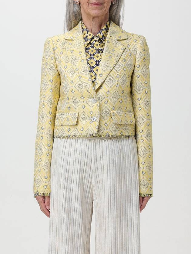 Blazer donna Liu Jo in tessuto jacquard - LIU JO - BALAAN 1