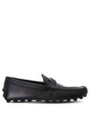 Men's Macro Rubber Driving Shoes Black - TOD'S - BALAAN 2