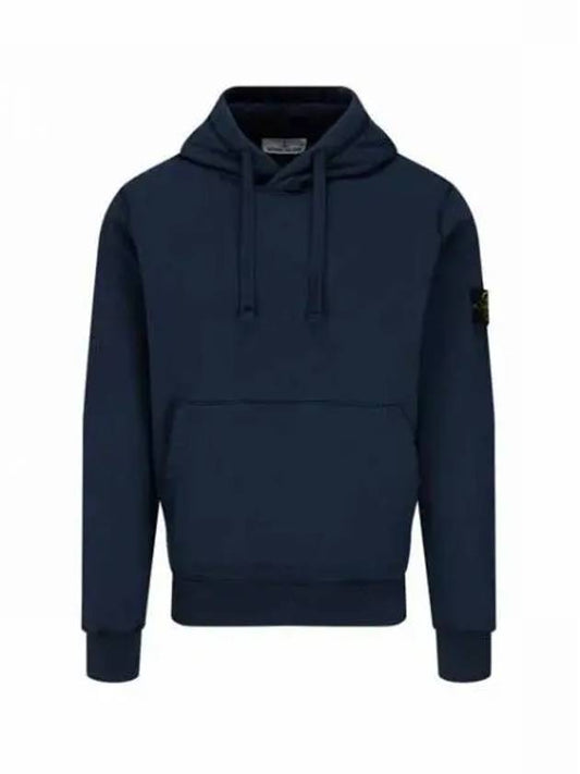 Wappen Patch Hoodie Dark Navy - STONE ISLAND - BALAAN 2