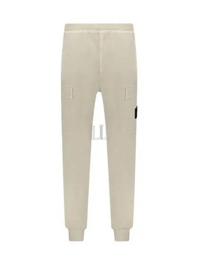 Stretch Cotton Cargo Straight Pants White - STONE ISLAND - BALAAN 2