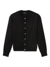 Marine Wool Cardigan Black - A.P.C. - BALAAN 2