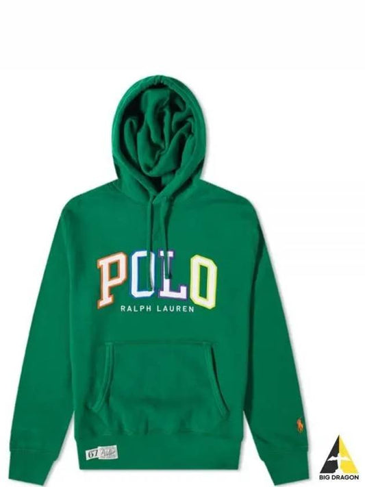 Applique Logo Hoodie Green - POLO RALPH LAUREN - BALAAN 2