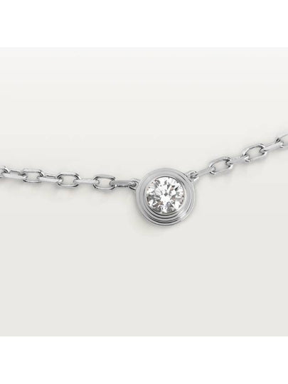 Women's D'amour Small Necklace Silver - CARTIER - BALAAN 2