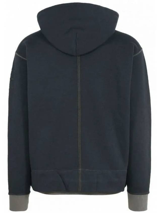 Shadow Project Wappen Patch Hoodie Charcoal - STONE ISLAND - BALAAN 4