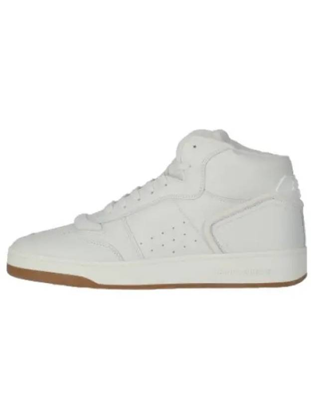 Mid Top Sneakers Vintage White - SAINT LAURENT - BALAAN 1