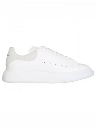 Men's Oversole Crocodile Grey Tab Low Top Sneakers White - ALEXANDER MCQUEEN - BALAAN 2