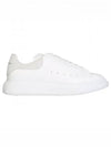 Men's Oversole Crocodile Grey Tab Low Top Sneakers White - ALEXANDER MCQUEEN - BALAAN 2