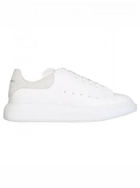 Men's Oversole Crocodile Grey Tab Low Top Sneakers White - ALEXANDER MCQUEEN - BALAAN 2