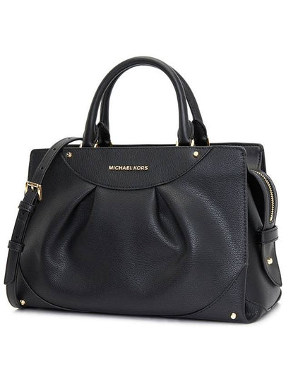 Enzo Satchel Bag 30F3G6ES2L BLACK - MICHAEL KORS - BALAAN 2