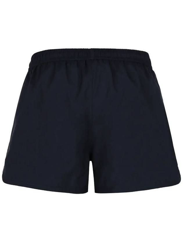 Heart Logo Swim Shorts Navy - AMI - BALAAN 4