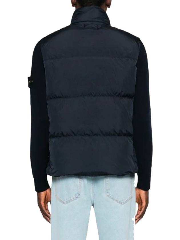 Crinkle Reps R-NY Down Vest Navy - STONE ISLAND - BALAAN 5