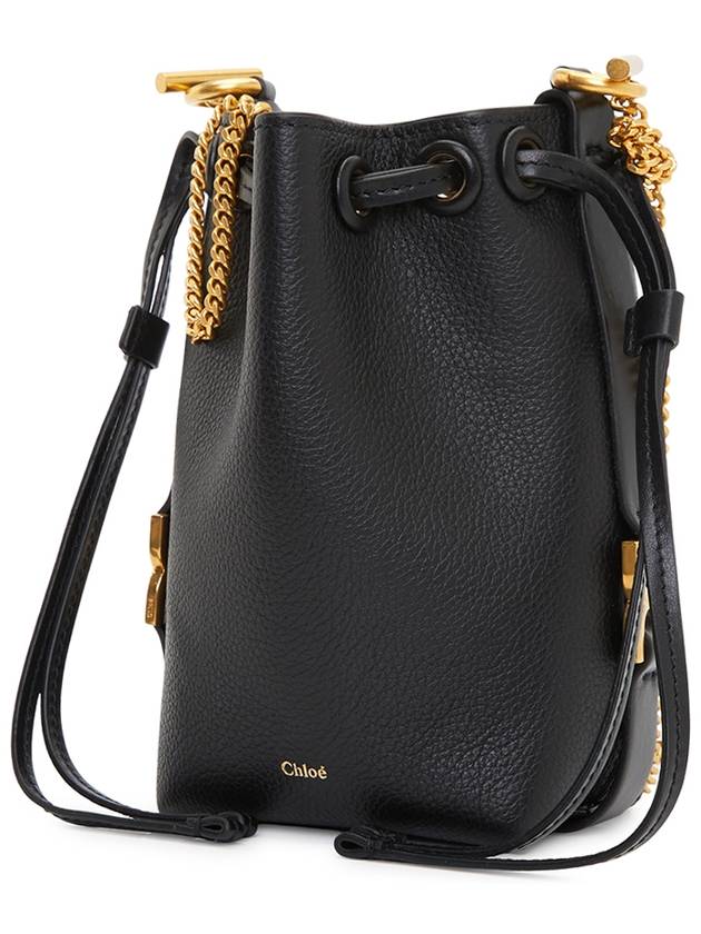 Marcie Micro Bucket Bag Black - CHLOE - BALAAN 3