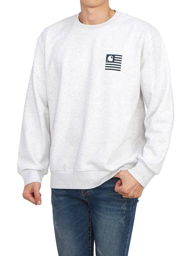 Logo Print Sweatshirt White - CARHARTT WIP - BALAAN 6