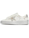 Stardan Silver Tab Low Top Sneakers White - GOLDEN GOOSE - BALAAN 6